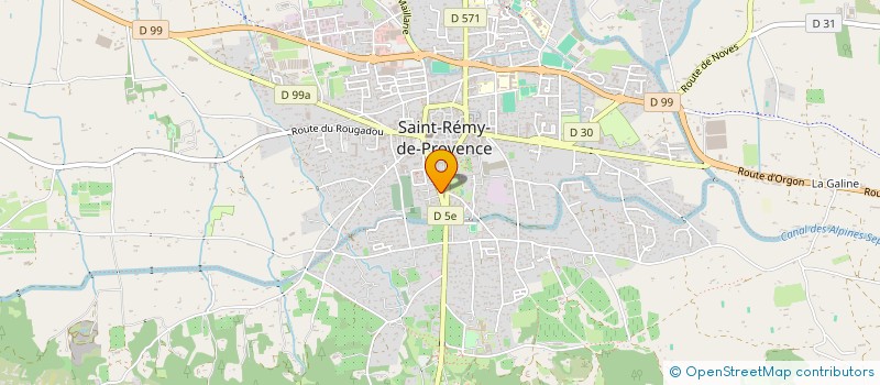 localisation de l'entreprise SCI PROJET SUD  SAINT-REMY-DE-PROVENCE