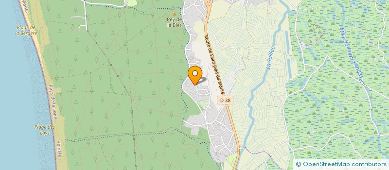 localisation de l'entreprise SCI PROKERRAN  LA BARRE-DE-MONTS