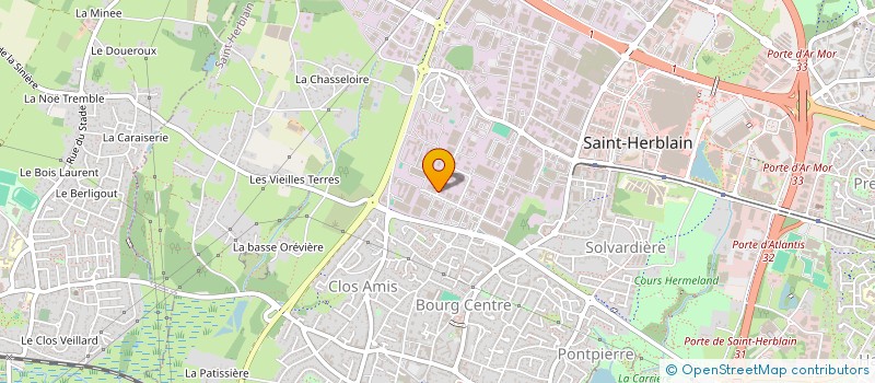 localisation de l'entreprise SCI PROLOC  SAINT-HERBLAIN