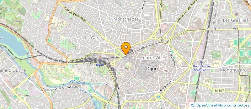 localisation de l'entreprise SCI PROMAC à DIJON