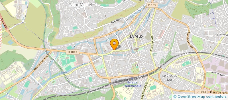 localisation de l'entreprise SCI PROME  EVREUX