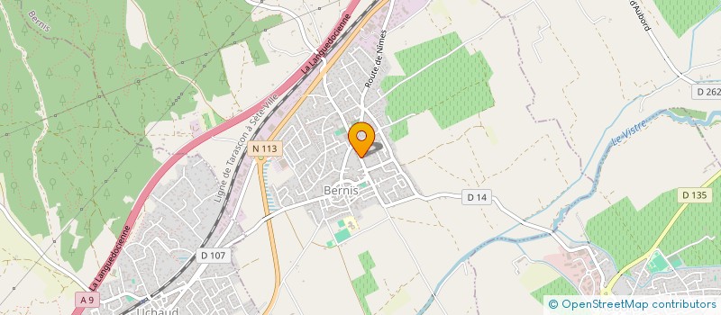 localisation de l'entreprise SCI PROMED11  BERNIS