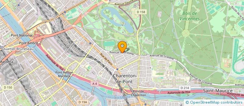 localisation de l'entreprise SCI PROMETHEE  CHARENTON-LE-PONT