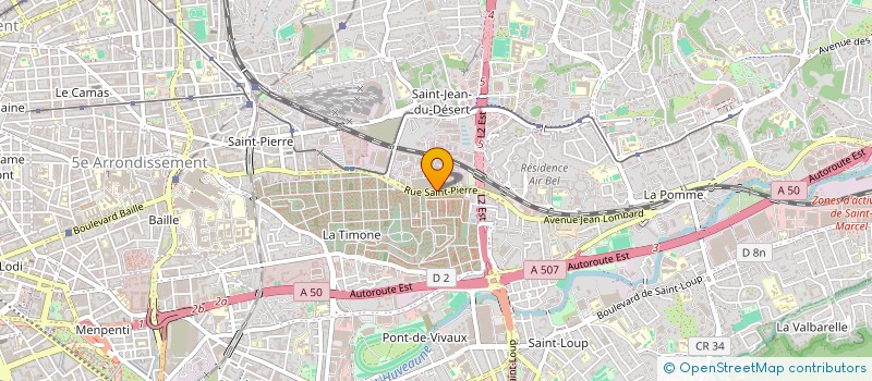 localisation de l'entreprise SCI PROMO 13 à MARSEILLE