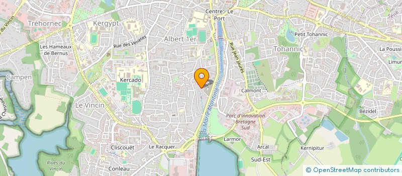 localisation de l'entreprise SCI PROMO IMMO LOC à VANNES