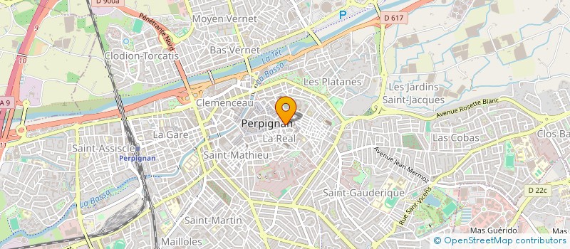 localisation de l'entreprise SCI PROMO LOISIRS  PERPIGNAN