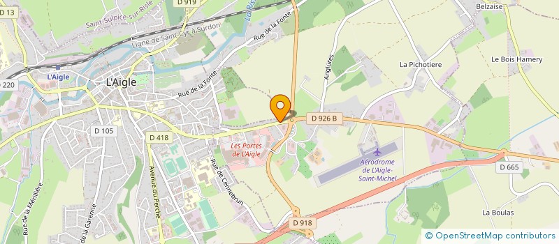 localisation de l'entreprise SCI PROMO SERVICES à SAINT-SULPICE-SUR-RISLE