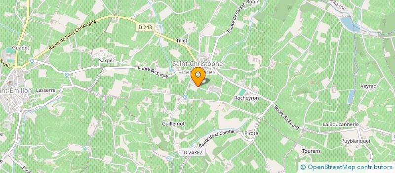 localisation de l'entreprise SCI PROMOTION ANIMATION  SAINT-SULPICE-DE-FALEYRENS