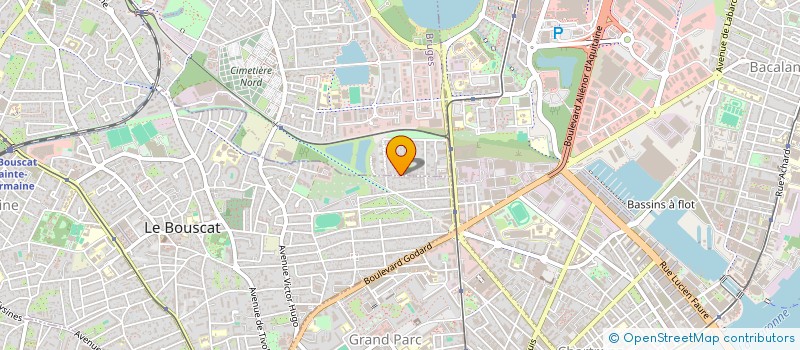 localisation de l'entreprise SCI PROMOTION IMMOBILIERE CHAPEAU ROUGE  BRUGES