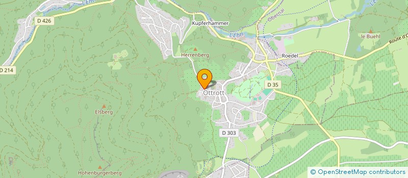 localisation de l'entreprise SCI PROMULLER  OTTROTT