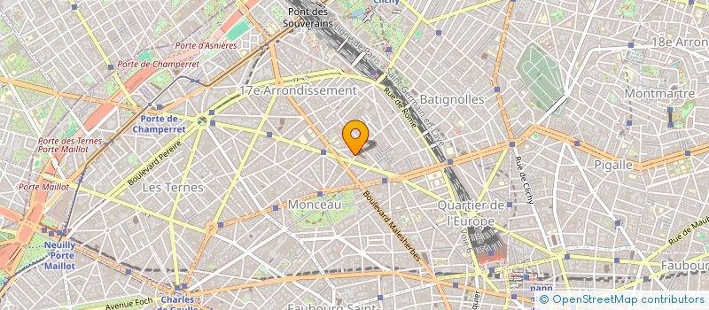 localisation de l'entreprise SCI PRONY 92  PARIS