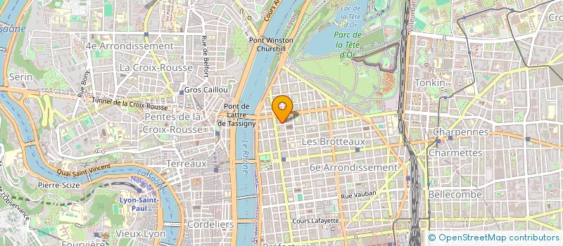 localisation de l'entreprise SCI PROPERTY CAPITAL  LYON