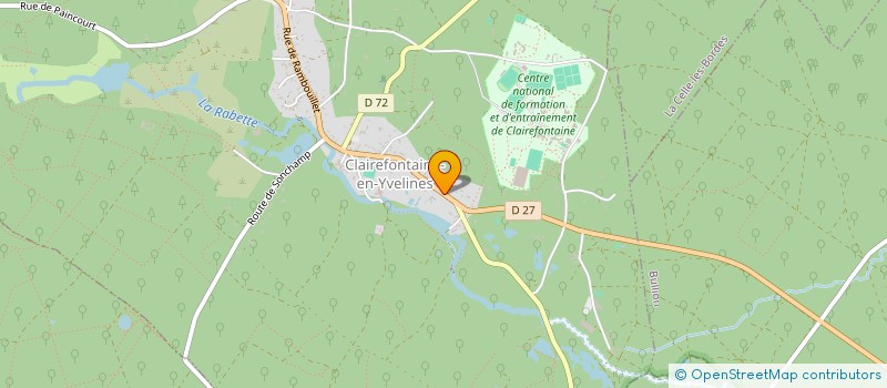 localisation de l'entreprise SCI PROPOLIS  CLAIREFONTAINE-EN-YVELINES