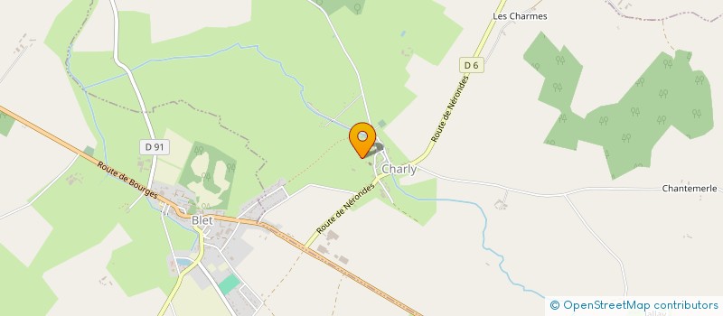 localisation de l'entreprise SCI PROPRIETE DE CHARLY  CHARLY