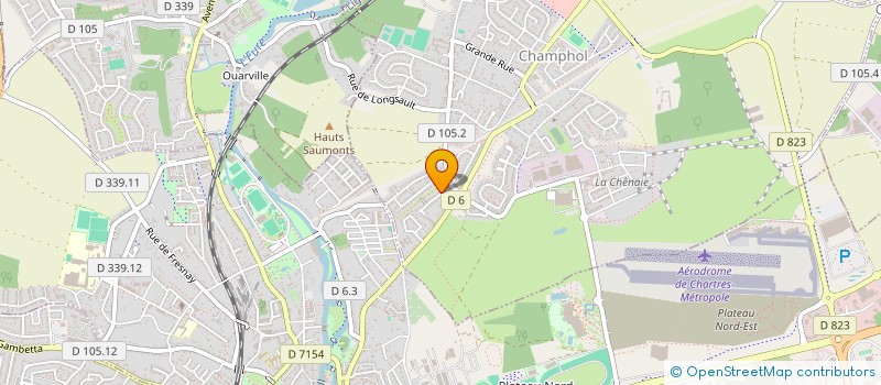 localisation de l'entreprise SCI PROSPACE à CHAMPHOL