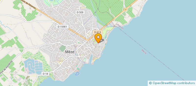 localisation de l'entreprise SCI PROSPER à MEZE