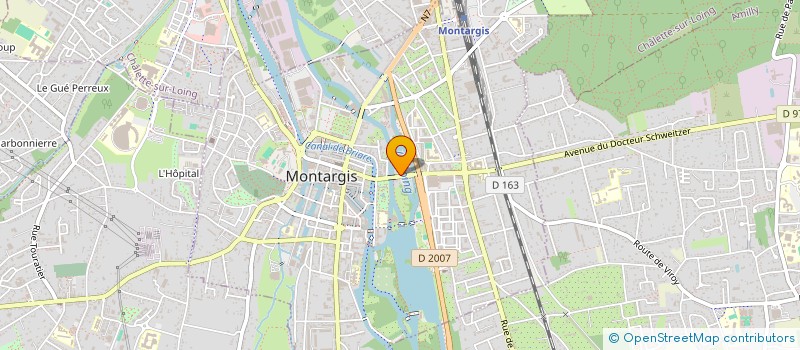 localisation de l'entreprise SCI PROSPER à MONTARGIS
