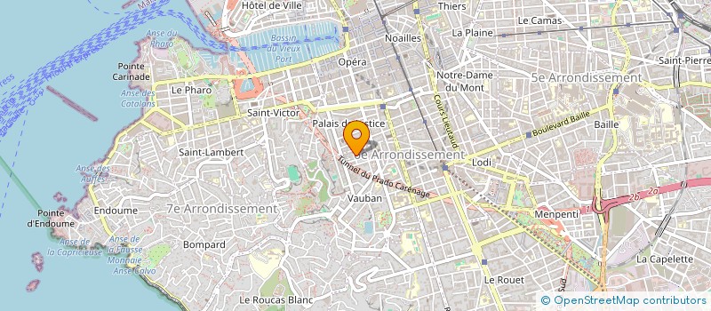 localisation de l'entreprise SCI PROSPER à MARSEILLE