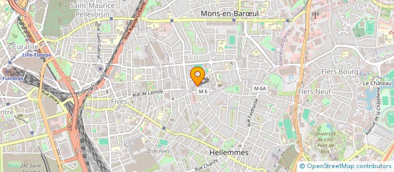 localisation de l'entreprise SCI PROSPERE à LILLE