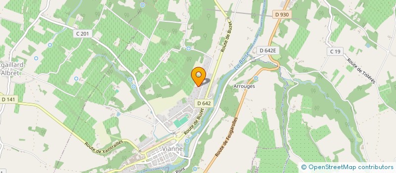 localisation de l'entreprise SCI PROST  VIANNE