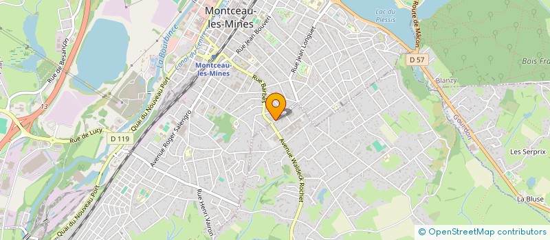 localisation de l'entreprise SCI PROST CE  SAINT-VALLIER