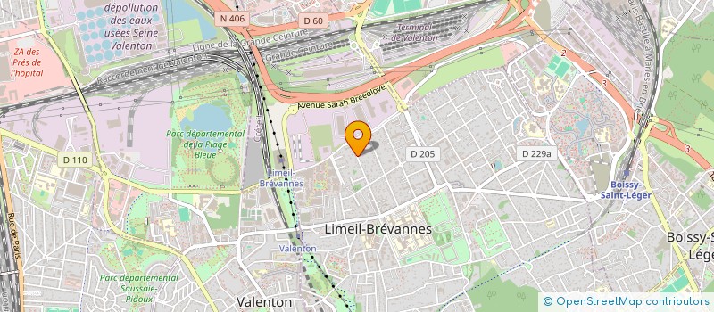 localisation de l'entreprise SCI PROST DUMONT PERARDOT à LIMEIL-BREVANNES