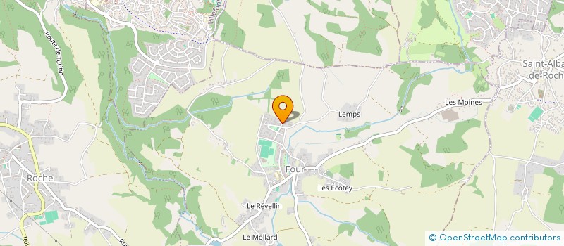 localisation de l'entreprise SCI PROTEA  FOUR