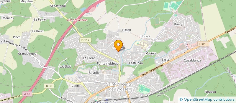 localisation de l'entreprise SCI PROTHDENT à JOSSE