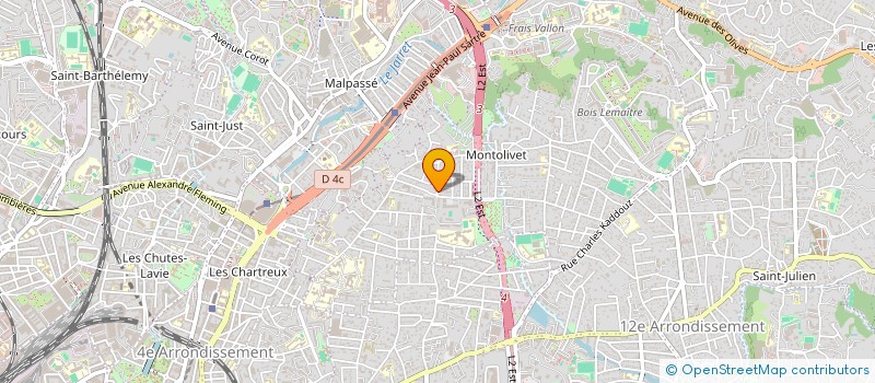 localisation de l'entreprise SCI PROUCHPROUCHE à MARSEILLE