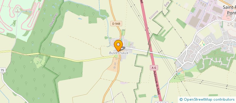 localisation de l'entreprise SCI PROVAL  AUVERNAUX