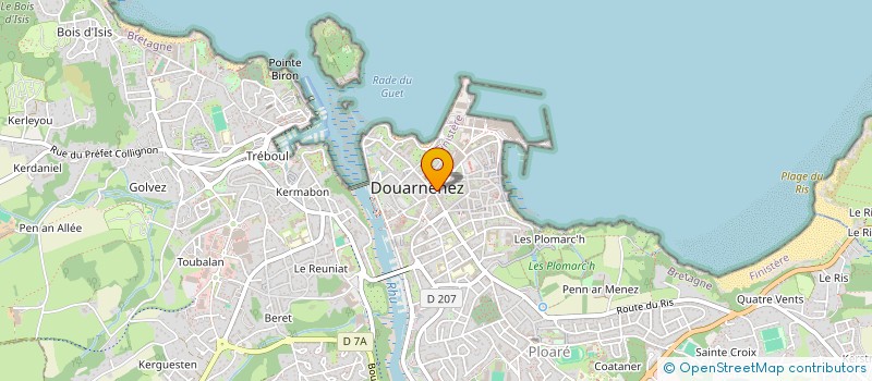 localisation de l'entreprise SCI PROVENCALE  DOUARNENEZ