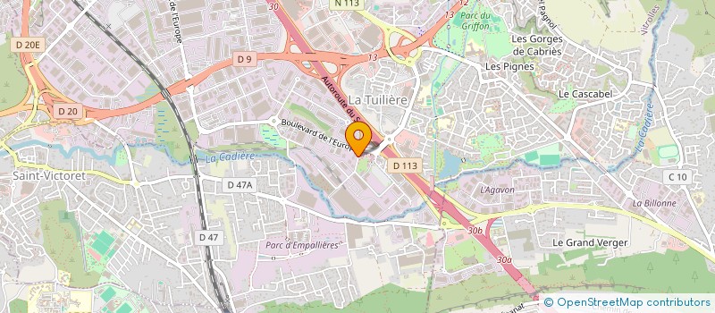 localisation de l'entreprise SCI PROVENCALE DE GESTION D'IMMEUBLES à VITROLLES