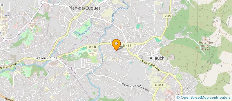 localisation de l'entreprise SCI PROVENCE  ALLAUCH