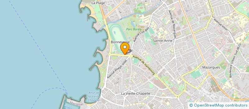 localisation de l'entreprise SCI PROVENCE à MARSEILLE