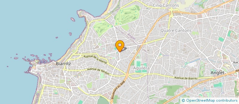 localisation de l'entreprise SCI PROVENCE à BIARRITZ