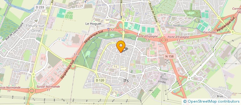 localisation de l'entreprise SCI PROVENCE  IFS