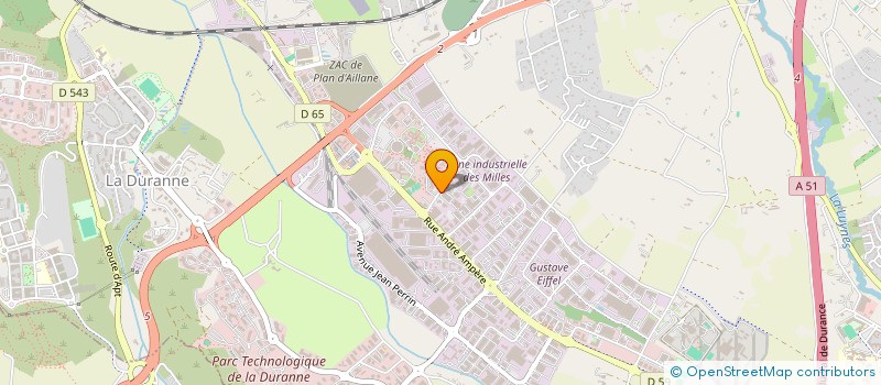 localisation de l'entreprise SCI PROVENCE  AIX-EN-PROVENCE