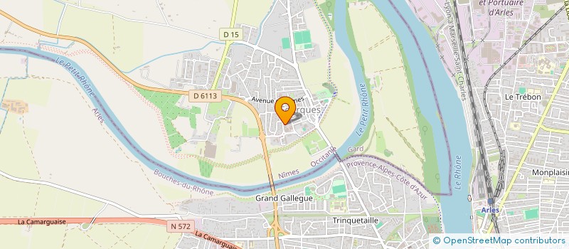 localisation de l'entreprise SCI PROVENCE ALPILLES  FOURQUES