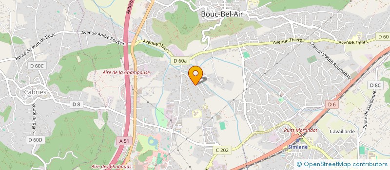 localisation de l'entreprise SCI PROVENCE LOCATIONS à BOUC-BEL-AIR