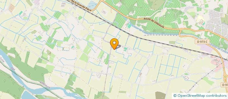 localisation de l'entreprise SCI PROVENCE LUBERON  PERTUIS