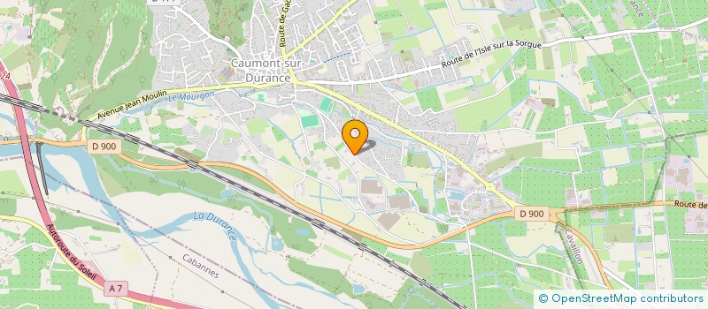 localisation de l'entreprise SCI PROVENCE PADEL  MORIERES-LES-AVIGNON