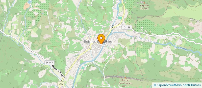 localisation de l'entreprise SCI PROVENCE PATRIMOINE à BUIS-LES-BARONNIES