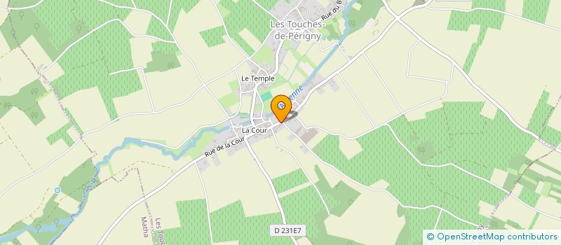 localisation de l'entreprise SCI PROVENZA  LES TOUCHES-DE-PERIGNY