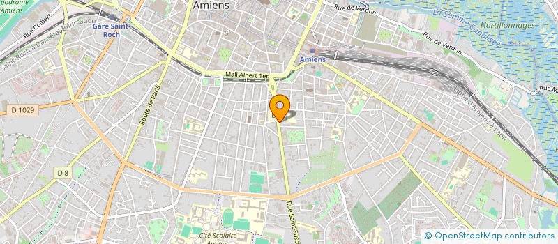localisation de l'entreprise SCI PROVIDA à AMIENS