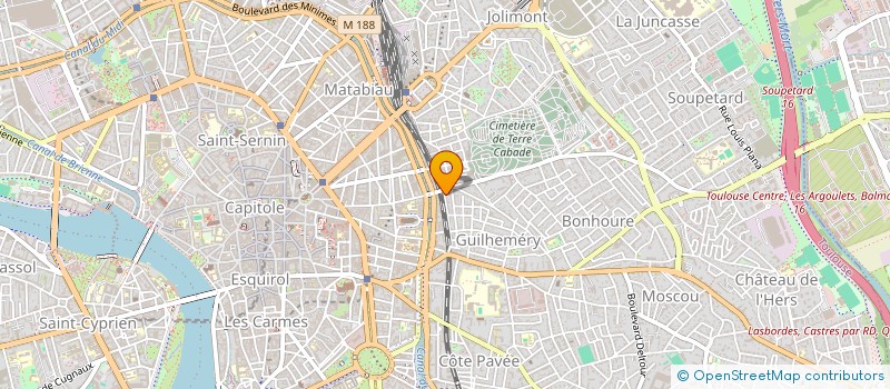 localisation de l'entreprise SCI PROVIDENCE 1 à TOULOUSE