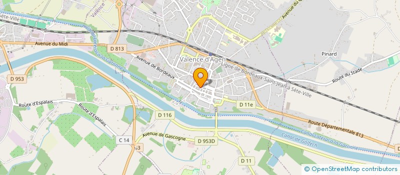 localisation de l'entreprise SCI PROVIDENCE à VALENCE