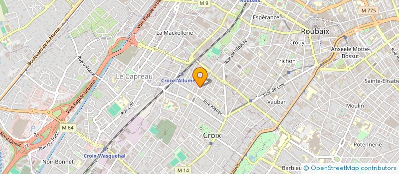 localisation de l'entreprise SCI PROVIDENCE à CROIX