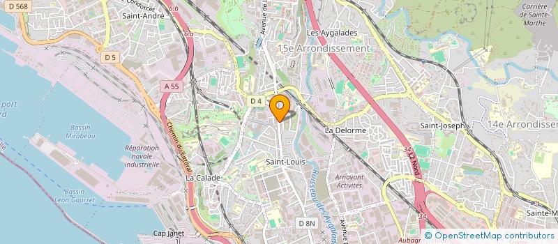 localisation de l'entreprise SCI PROVIDENCE à MARSEILLE