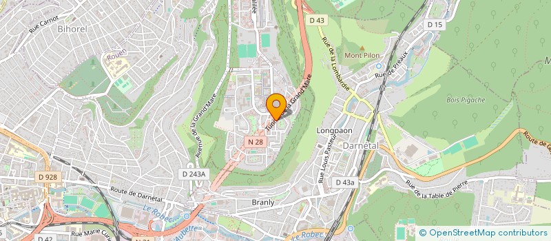 localisation de l'entreprise SCI PROVIDENCE à ROUEN