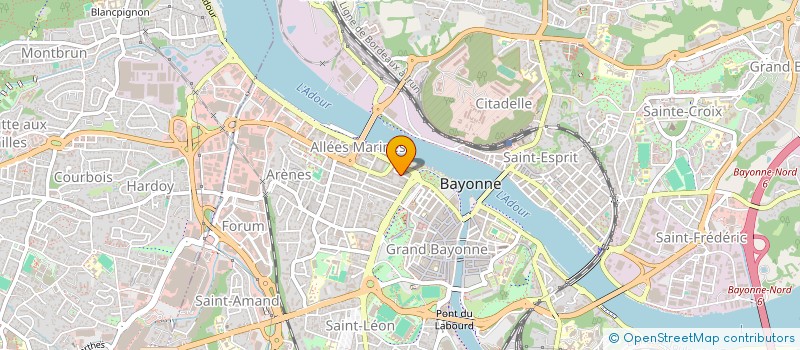 localisation de l'entreprise SCI PROVIDENCE à BAYONNE